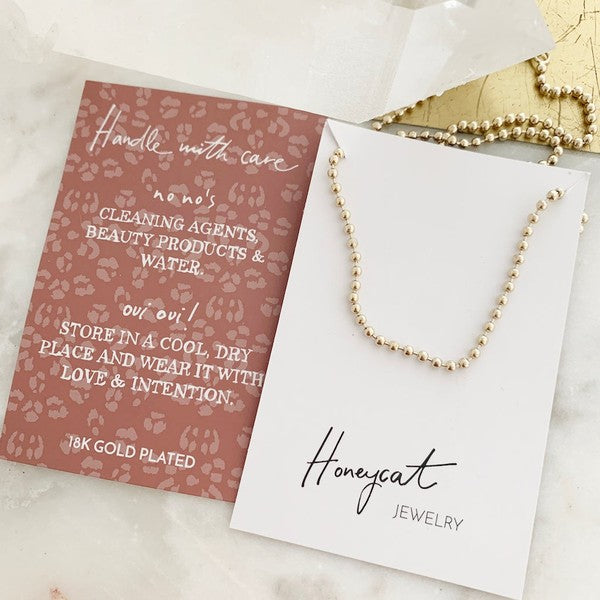 Venus Ball Chain Necklace | Shop Webbi