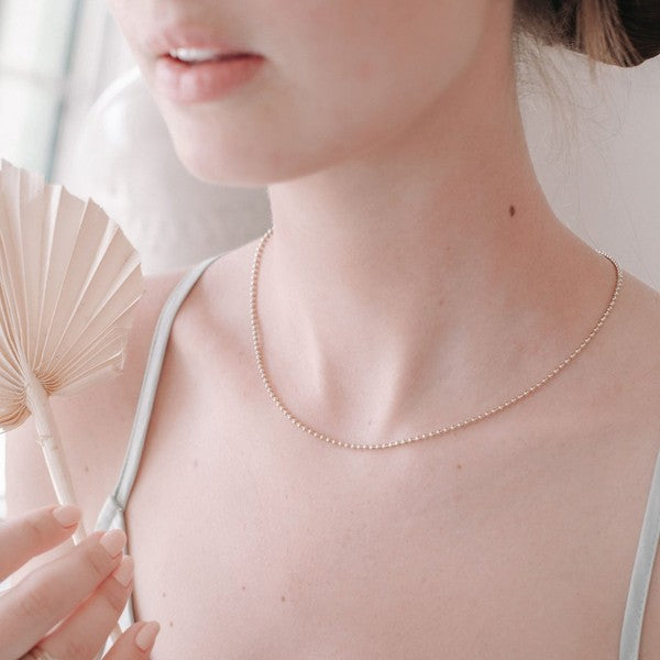 Venus Ball Chain Necklace | Shop Webbi