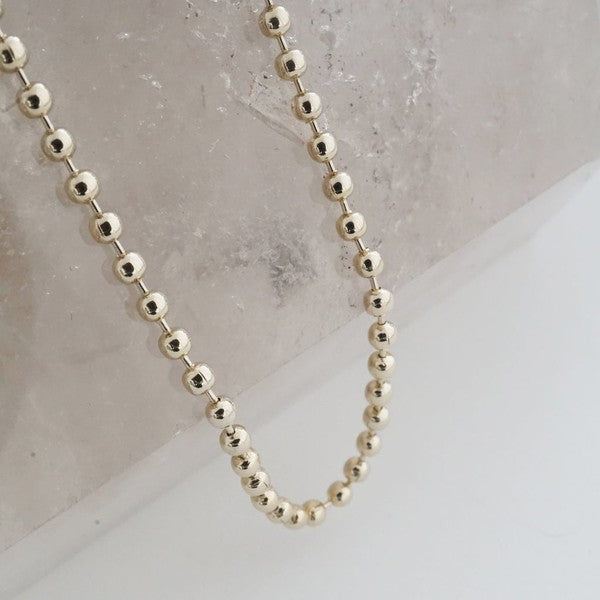 Venus Ball Chain Necklace | Shop Webbi