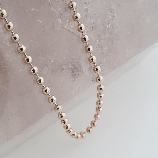 Venus Ball Chain Necklace | Shop Webbi