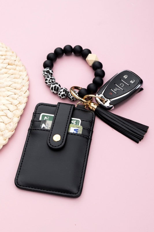 Silicone Key Ring Wallet Bracelet | Shop Webbi