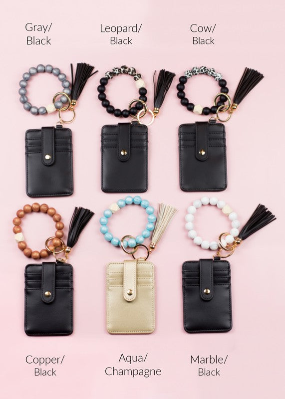 Silicone Key Ring Wallet Bracelet | Shop Webbi