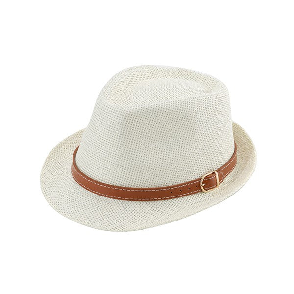 CLASSIC SHORT BIRM STRAW HAT | Shop Webbi