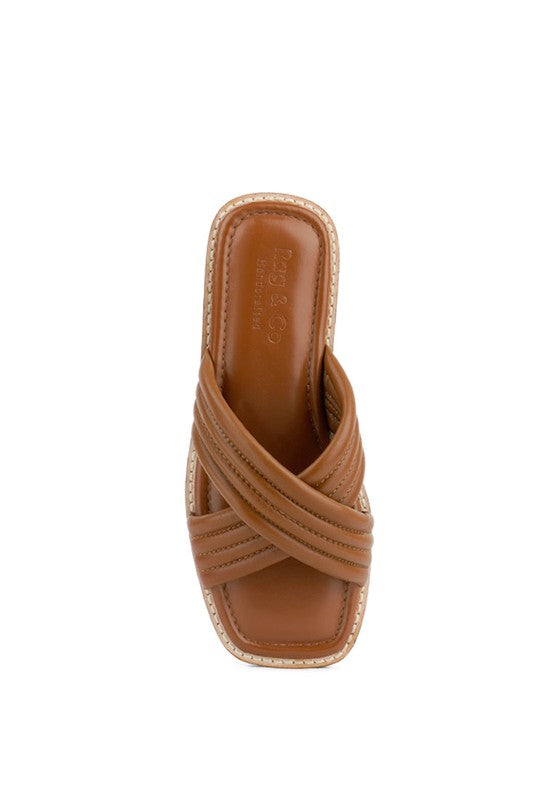 EURA Quilted Leather Flats | Shop Webbi