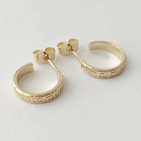 Greek Hoops - Big | Shop Webbi