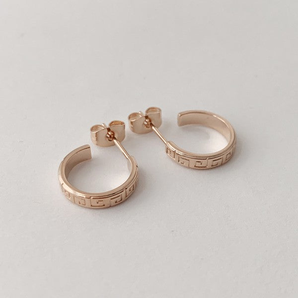 Greek Hoops - Big | Shop Webbi