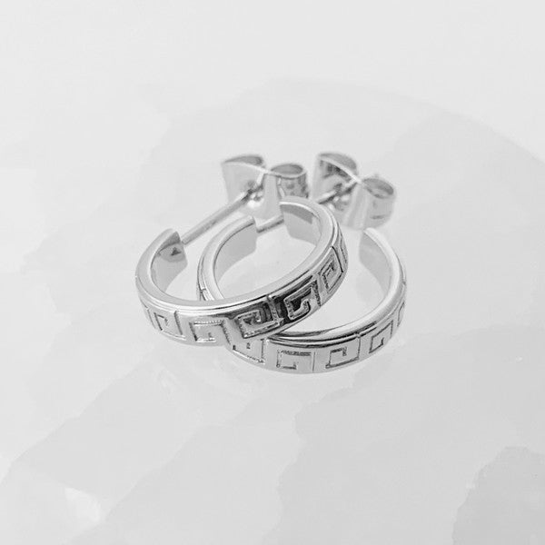 Greek Hoops - Big | Shop Webbi