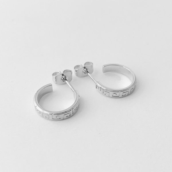 Greek Hoops - Big | Shop Webbi