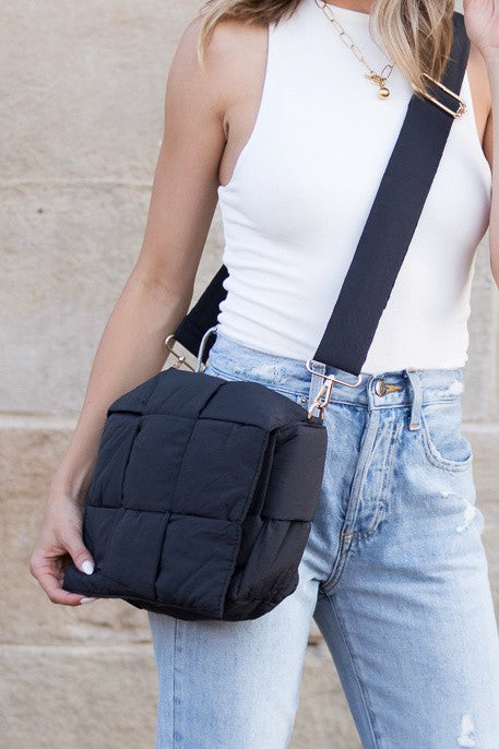 Romy Fold-Over Puffer Crossbody Plus Pouch | Shop Webbi