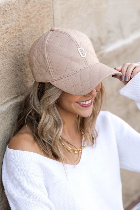 Quilted Puffer Ball Cap | Shop Webbi