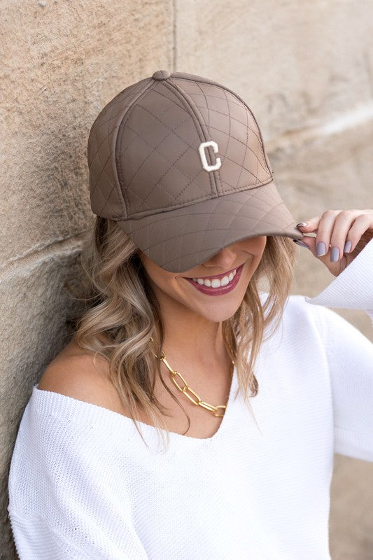 Quilted Puffer Ball Cap | Shop Webbi