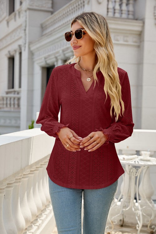 Britney Long Sleeve Blouse