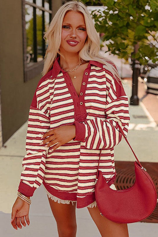 Charlie Drop Shoulder Sweatshirt
