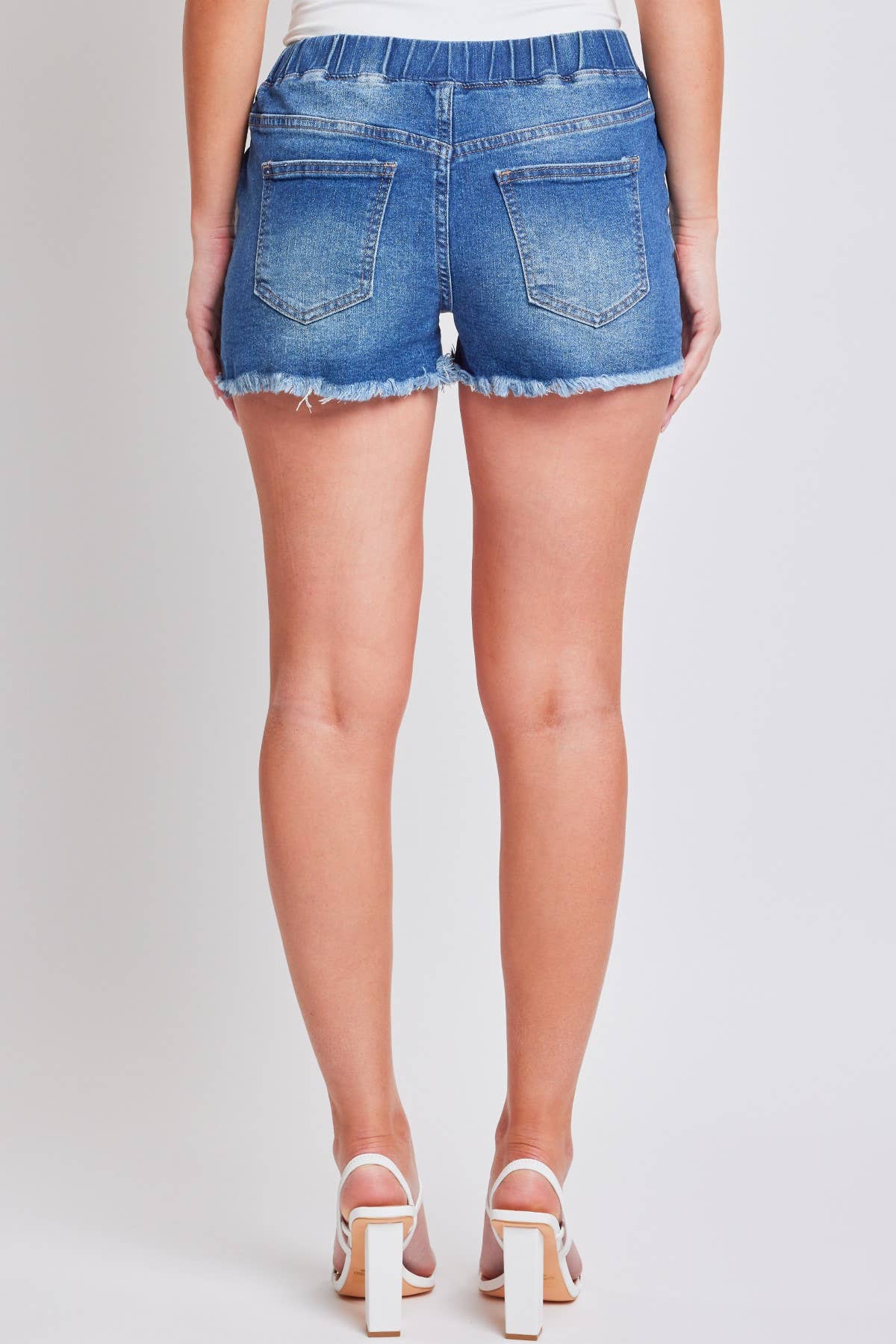 Junior Hybrid Dream High-Rise Jean Jogger Shorts | Shop Webbi