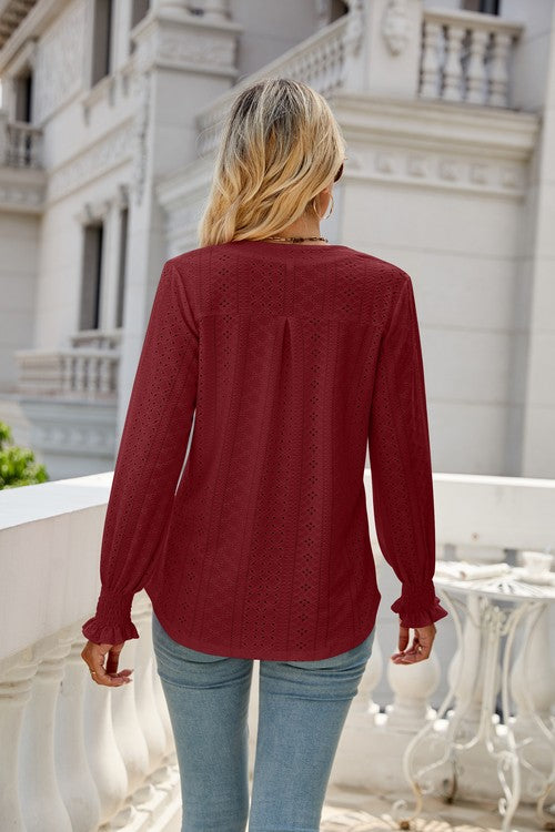 Britney Long Sleeve Blouse
