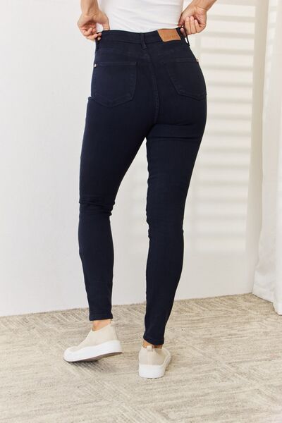 Judy Blue Full Size Garment Dyed Tummy Control Skinny Jeans | Shop Webbi