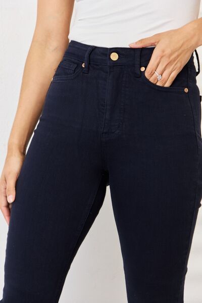 Judy Blue Full Size Garment Dyed Tummy Control Skinny Jeans | Shop Webbi