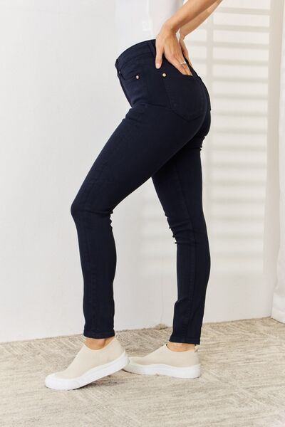 Judy Blue Full Size Garment Dyed Tummy Control Skinny Jeans | Shop Webbi