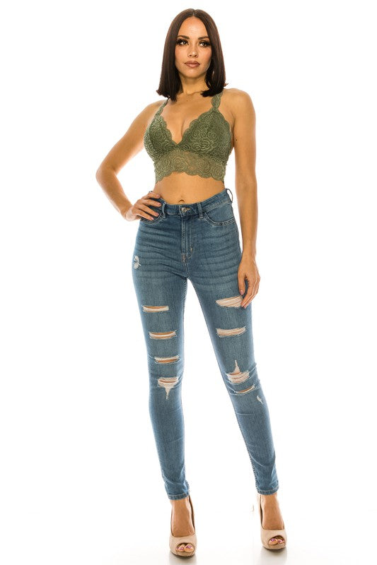 Lace Crop Top | Shop Webbi