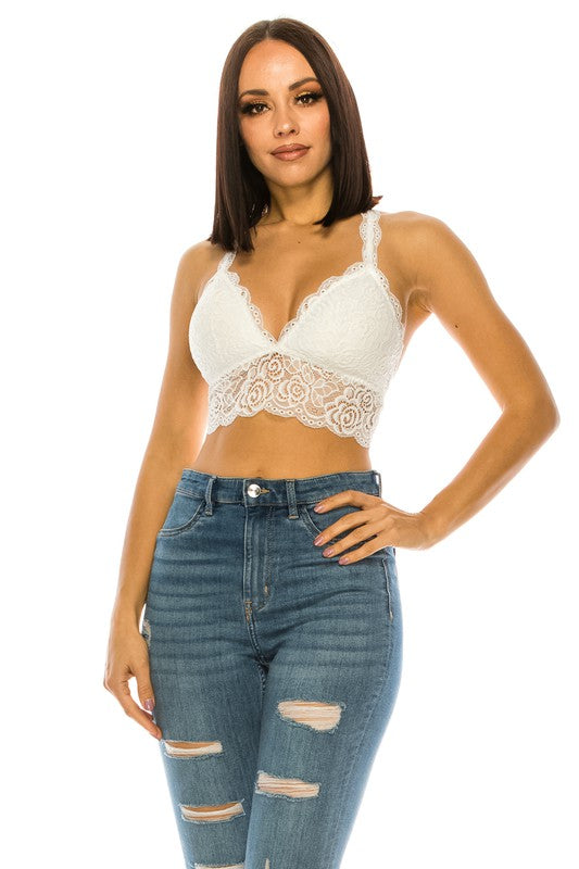 Lace Crop Top | Shop Webbi