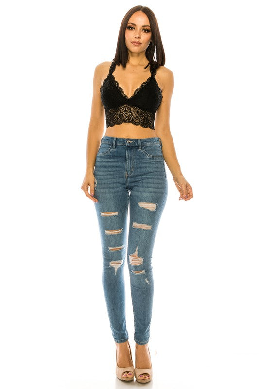 Lace Crop Top | Shop Webbi