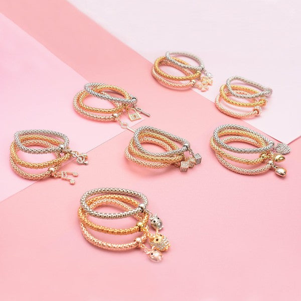 GSR Bracelet Set- Bubble Hearts | Shop Webbi