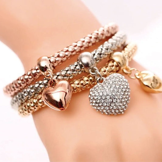 GSR Bracelet Set- Bubble Hearts | Shop Webbi