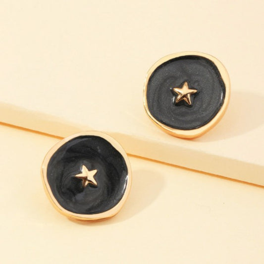 Astral Earrings Black | Shop Webbi