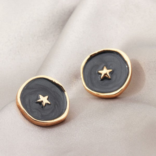 Astral Earrings Black | Shop Webbi