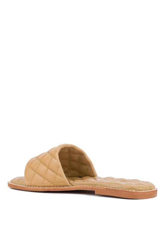 ODALTA Handcrafted Quilted Summer Flats | Shop Webbi