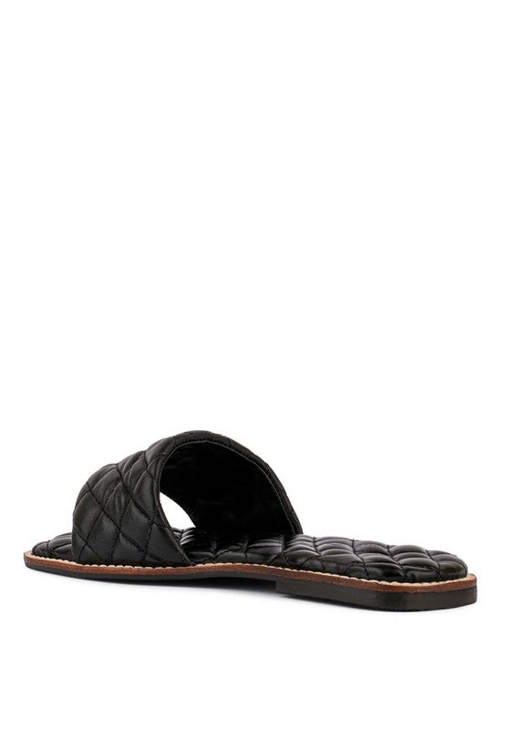 ODALTA Handcrafted Quilted Summer Flats | Shop Webbi
