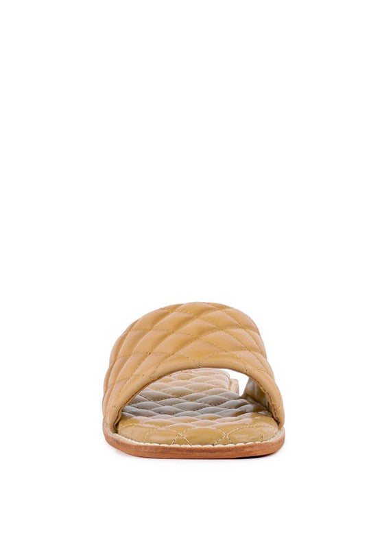 ODALTA Handcrafted Quilted Summer Flats | Shop Webbi