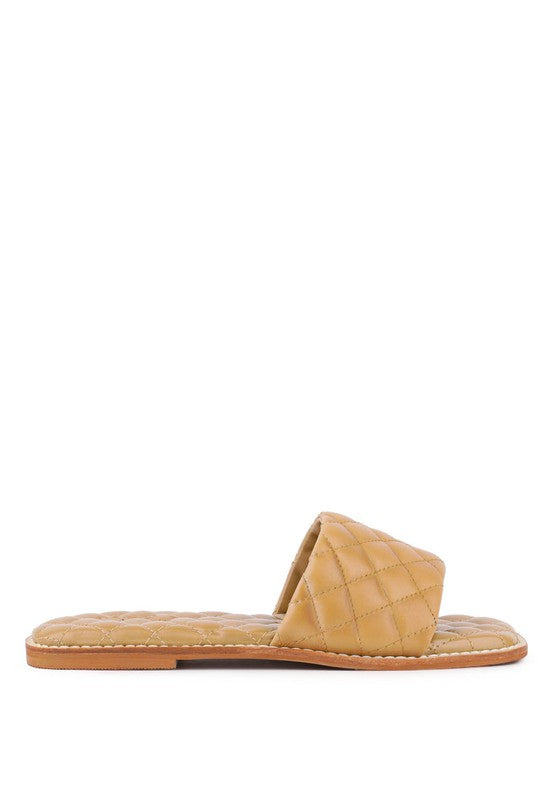 ODALTA Handcrafted Quilted Summer Flats | Shop Webbi
