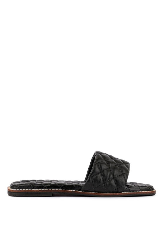 ODALTA Handcrafted Quilted Summer Flats | Shop Webbi