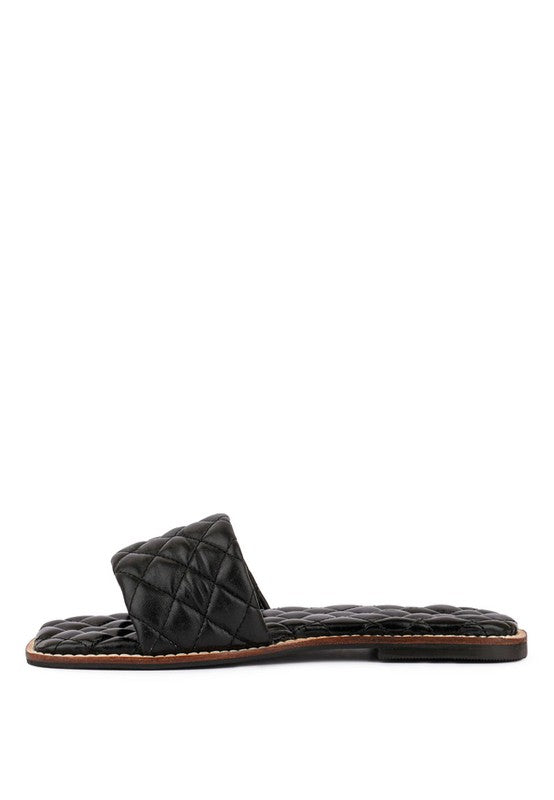 ODALTA Handcrafted Quilted Summer Flats | Shop Webbi