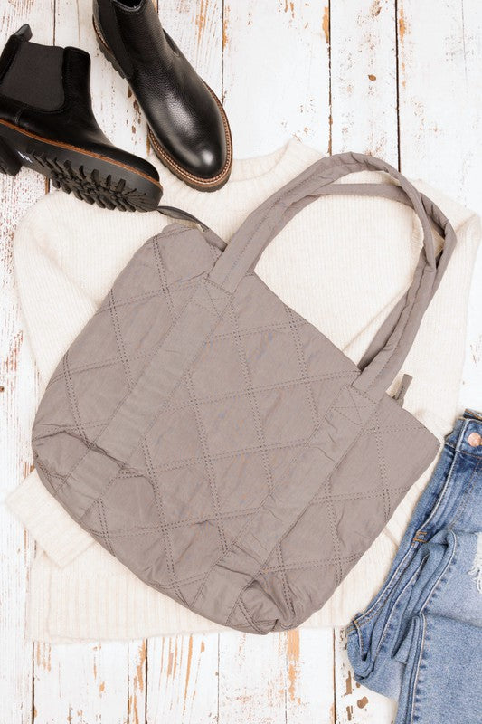 Quilted Tote | Shop Webbi