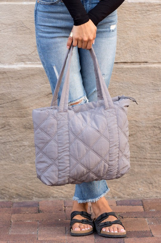 Quilted Tote | Shop Webbi