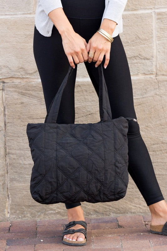 Quilted Tote | Shop Webbi