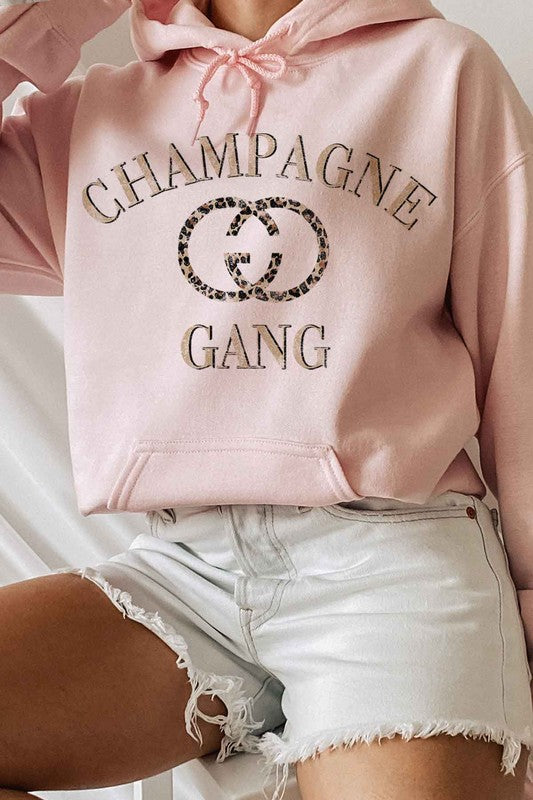 CHAMPAGNE GANG HOODIE PLUS SIZE | Shop Webbi