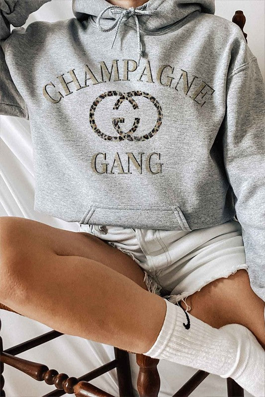CHAMPAGNE GANG HOODIE PLUS SIZE | Shop Webbi