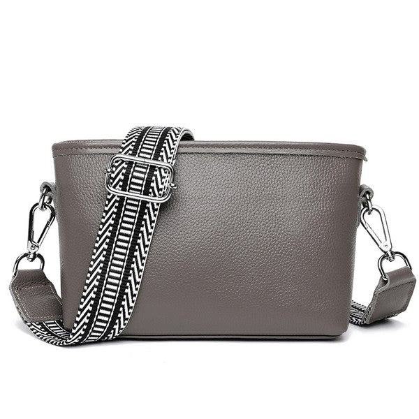 Aria Leather Compact Crossbody | Shop Webbi