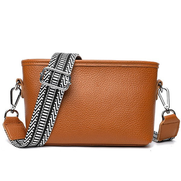 Aria Leather Compact Crossbody | Shop Webbi