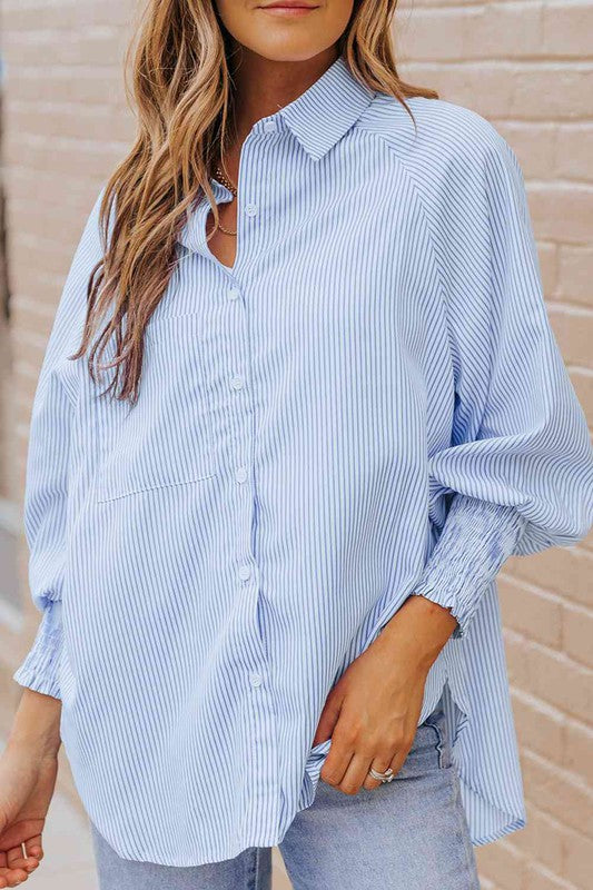 Fernanda Lantern Sleeve Shirt | Shop Webi