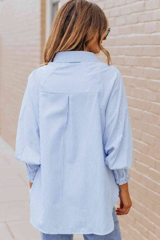 Fernanda Lantern Sleeve Shirt | Shop Webi