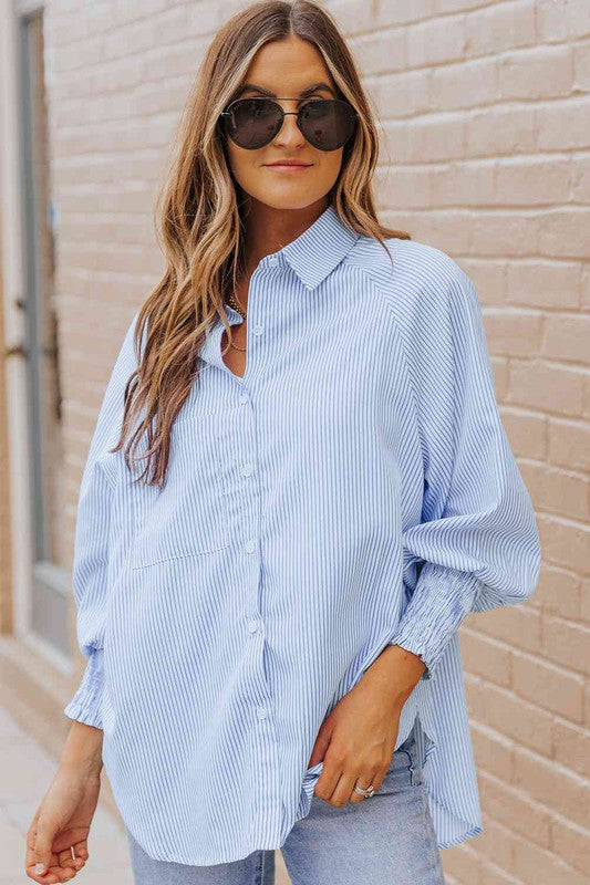 Fernanda Lantern Sleeve Shirt | Shop Webi