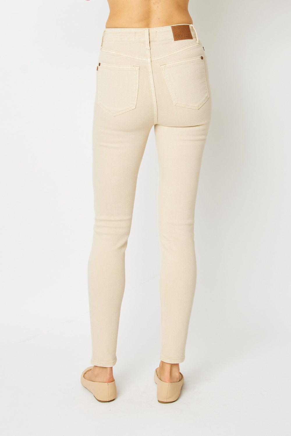 Judy Blue Full Size Garment Dyed Tummy Control Skinny Jeans | Shop Webbi