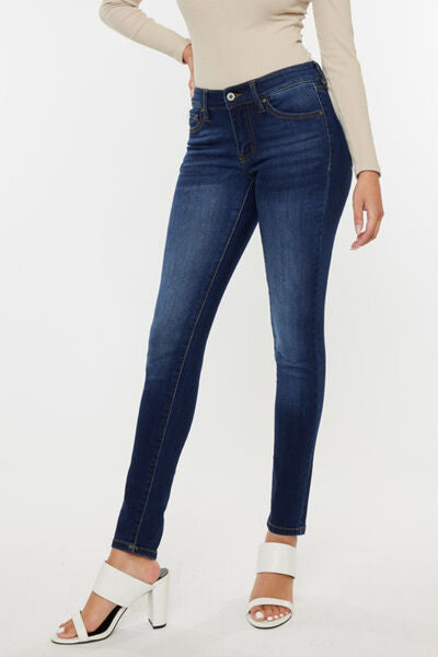 Holly Mid Rise Gradient Skinny Jeans | Shop Webbi