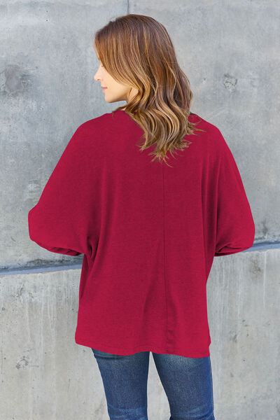 Miranda Round Neck Long Sleeve T-Shirt