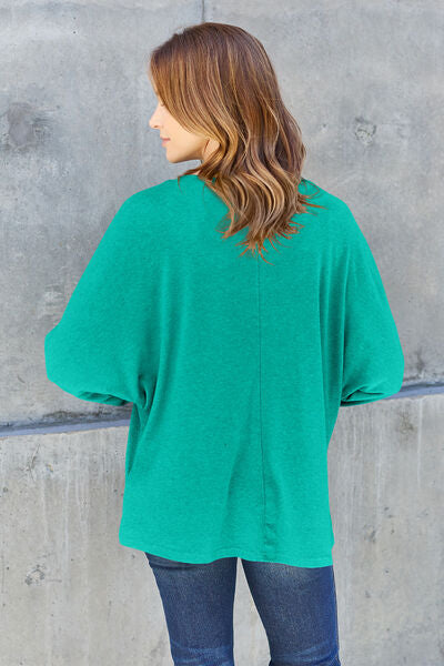 Miranda Round Neck Long Sleeve T-Shirt