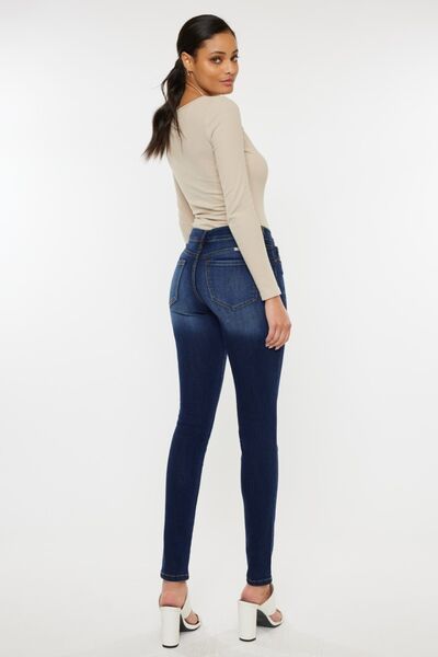 Holly Mid Rise Gradient Skinny Jeans | Shop Webbi